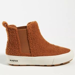 Anthropologie/SeaVees Laguna Chelsea Sneaker Boots - honey